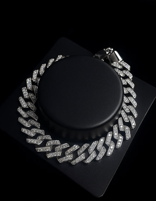 Luxe Ice Cuban Chain Bracelet